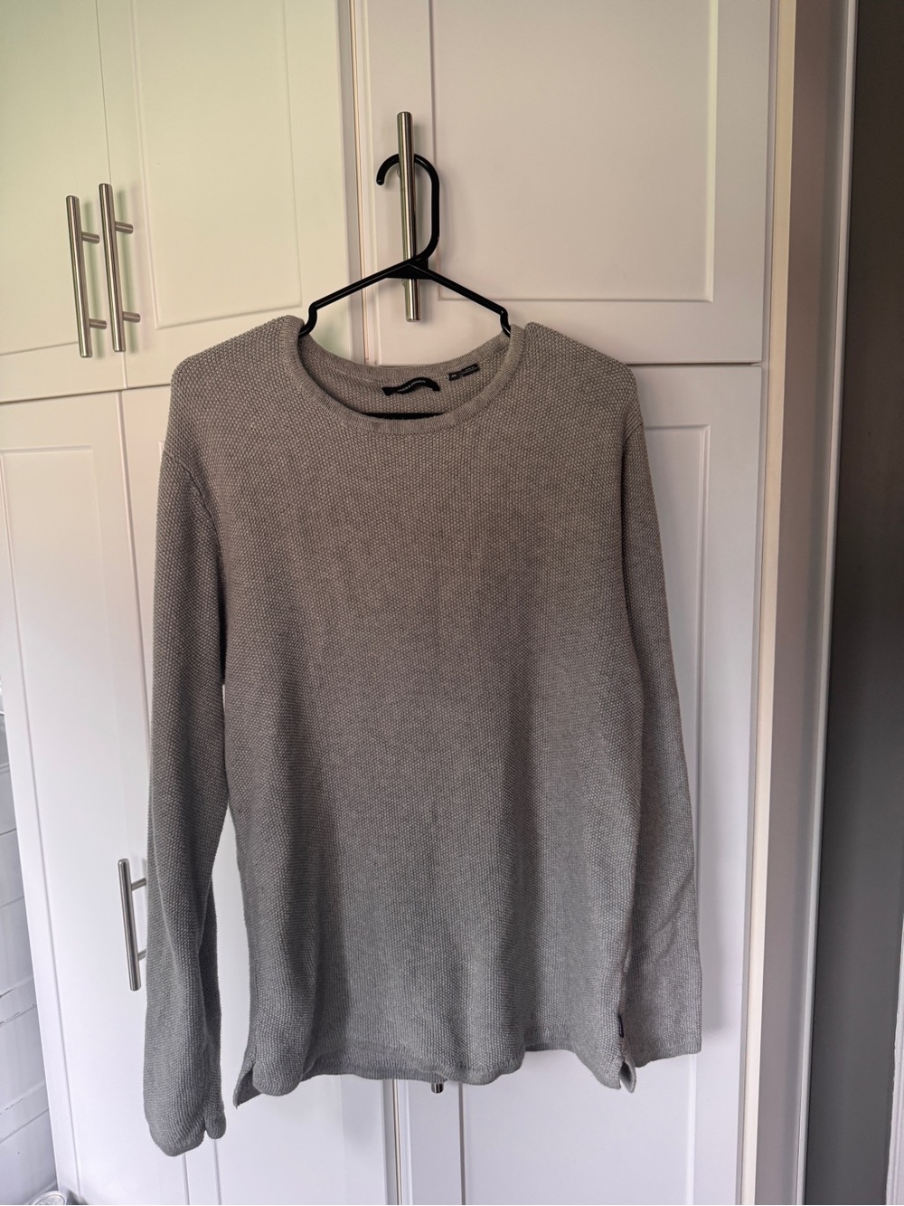 Jack & Jones Light Gray Crewneck Knit Sweater